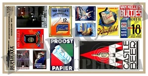 Diorama/Model Accessory - 1/35 Dutch Advertisements/Posters #3, 1930s/40s - WW2 - Picture 1 of 3