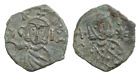 Leo V 'the Armenian', with Constantine Æ19mm 3g.  40 Nummi Syracuse AD 813-820