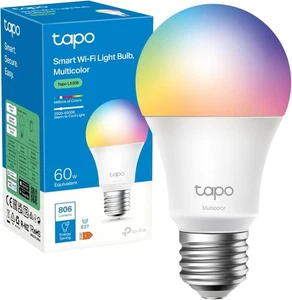Tapo L530E Smart Bulb, E27 Mehrfarbig Alexa Glühbirne, 8,3W (60W), Dimmbar, - Bild 1 von 5