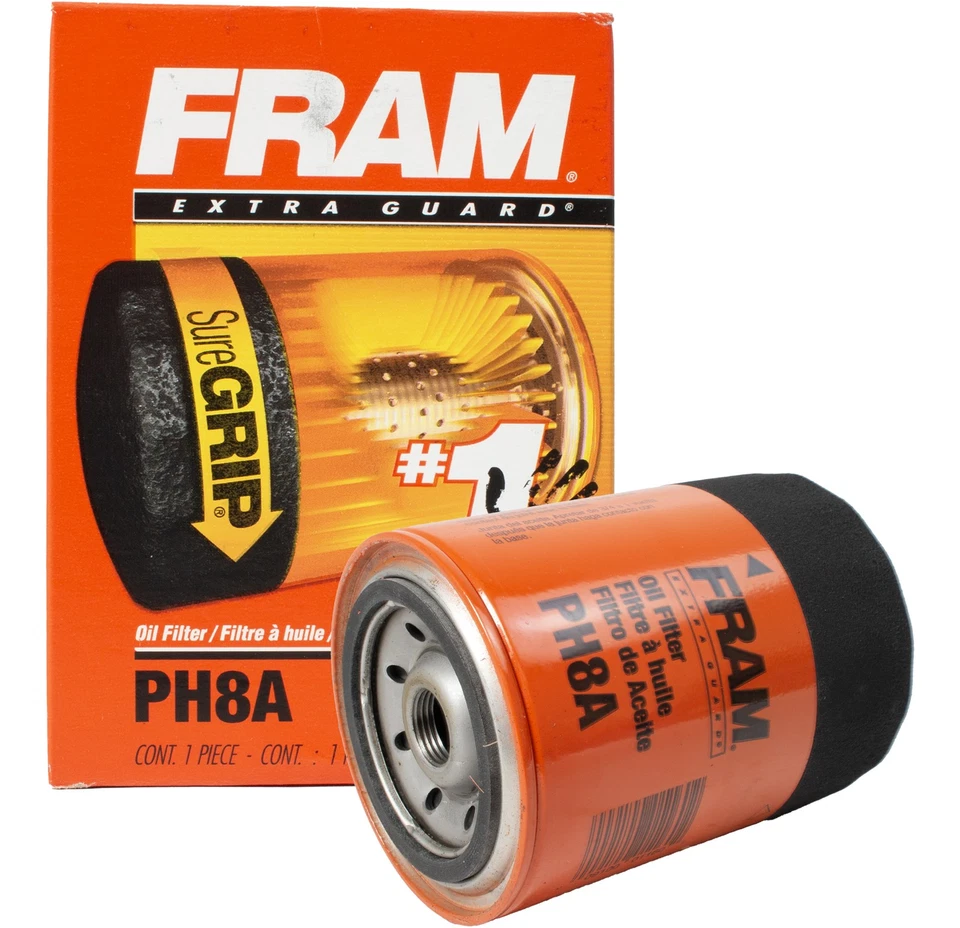 Filtro de aceite protector adicional FRAM para camionetas comerciales Ford Med/HD 1980-98 PH8A Foto 1 de 4