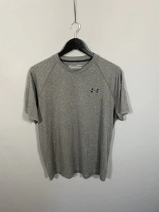 UNDER ARMOUR HEATGEAR T-Shirt - Size Medium - Grey - Great Condition - Men’s - Picture 1 of 3