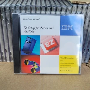 IBM EZ-Setup iSeries, AS/400e CD-ROM Client Access Express Netscape Communicator - Picture 1 of 10