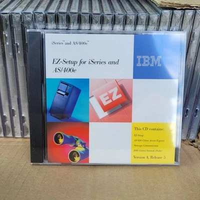 IBM EZ-Setup iSeries, AS/400e CD-ROM Client Access Express Netscape Communicator - Image 1 of 4