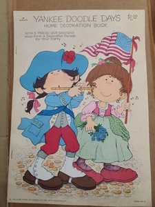 vintage hallmark yankee doodle days home decoration book. (Punch Outs) - Picture 1 of 8