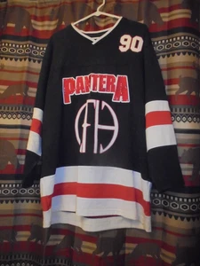 PANTERA HOCKEY JERSEY~COWBOYS FROM HELL~SIZE L~DIMEBAG~VERY RARE~HARD TO FIND!!! - Picture 1 of 4