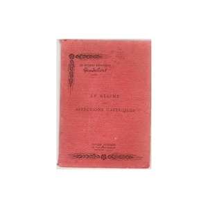 Le RÉGIME des AFFECTIONS GASTRIQUES Recueils Diététiques de Recettes Culinaires - Imagen 1 de 1