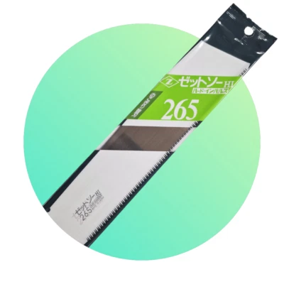 Hoja de sierra de repuesto de corte transversal para sierra japonesa 265 Kataba 502401 Foto 1 de 4