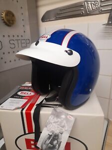 BELL 500 CRASH HELMET LARGE STEVE MCQUEEN ISDT OFFICIAL REPLICA LIMITED EDITION