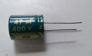 47µF 400V High Temp Electrolytic Capacitor 47uF JCCON LOWESR Capacitors FREEPOST - Picture 1 of 3