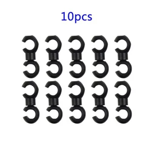 10*Fahrrad Kabel Leitfaden Bremsleitung Halter Schlauch Draht-Clips Klammer MTB - Bild 1 von 27