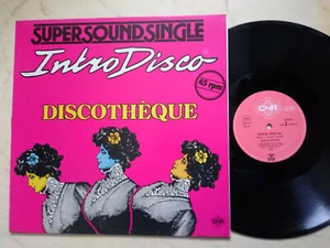 DISCOTEQUE Intro Music *1979 SUPER SOUND SINGLE MAXI*NM* - Foto 1 di 4