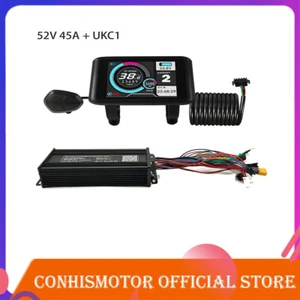 36V/ 48V/52V 45A Ebike Controller 2000W Mode Sinewave +UKC1 Colour LCD Display - Picture 1 of 9