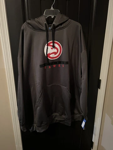 ATLANTA HAWKS Hooded Sweatshirt Men's Sz 5XL Hoodie Cover