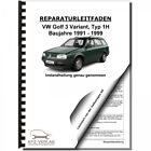VW Golf 3 Variant (91-99) Instandhaltung Inspektion Wartung Serviceanleitung