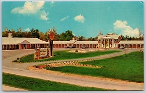 Postcard Georgia New Forsyth Motel Restaurant US 23 75 Wade Seagler - Bild 1 von 2