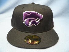New Era 59fifty Kansas State Wildcats Sz 7 1/4 BRAND NEW cap hat Fitted K-State