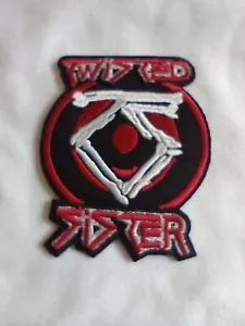 Twisted Sister Bones Logo 3 x 2,5 Zoll Bügelbild Aufnäher - Bild 1 von 2