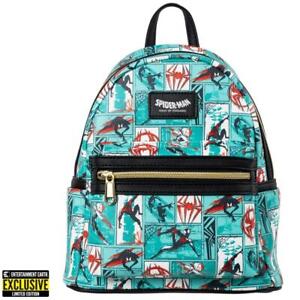 Spider-Man Across the Spider-Verse Comic Strip Mini-Backpack Entertainment Earth