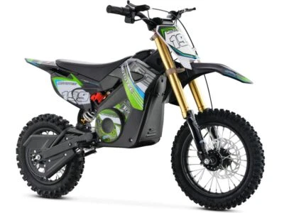 MotoTec Pro Dirt Bike 36V 1200W Green Electric Bike Lithium Power Bike - Image 1 of 4