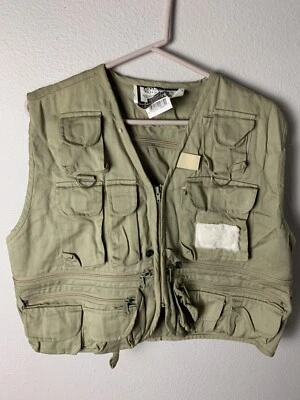 Chaleco utilitario Danielson Easy Drifter color caqui tostado talla L chaleco de pesca Foto 1 de 4