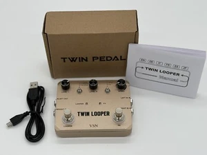 VSN Rowin LTL-02 Twin Looper Guitar Pedal - Includes Power Adapter - Picture 1 of 5