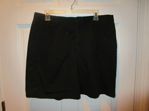 Pantalones cortos Dockers Stain Defender para mujer talla 16 negros - Imagen 1 de 3