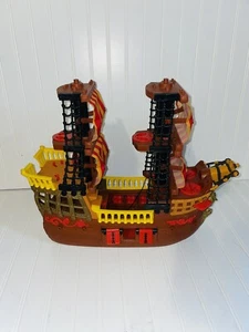 FISHER PRICE SHIP 2006 Mattel Imaginext Adventure Pirate Ship Retired - Picture 1 of 9