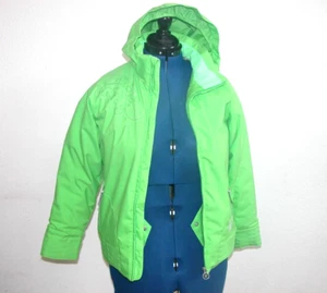 Spyder Ski Jacket Kids 14 Green Girl Child Youth - Picture 1 of 4