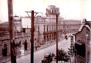 Camión de letreros del centro de Shanghai 1926 China Patrulla Yangtsé Foto original F168 - Imagen 1 de 3