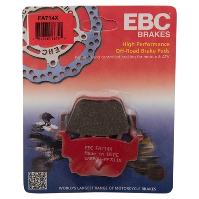 Zapatas de freno estándar EBC para Honda SXS700M2 2014-2018 Pioneer 700 UTV [traseras] Foto 1 de 2