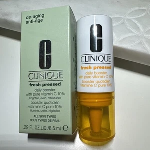 Clinique Fresh Pressed Daily Booster With Pure Vitamin C 10% 0.29 Oz - Picture 1 of 13
