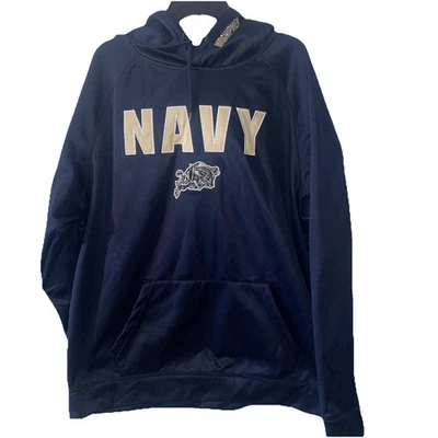 Naval Academy Hoodie Mens 2XL - Annapolis - Pullover Sweatshirt - Colosseum - Image 1 of 3