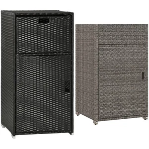 Outsunny Outdoor Towel Rack for Pool w/ Two Storage Space Towel Rack - Picture 1 of 23