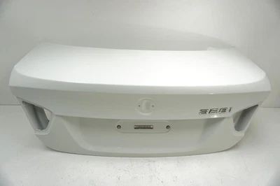 07 08 2007-2008 Bmw 328i E90 sedán tapa maletero tapa puerta trasera blanco usado OEM Foto 1 de 4