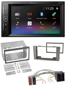 Pioneer DAB MP3 2DIN Bluetooth USB Autoradio für Iveco Daily 2006-2014 silber - Bild 1 von 9