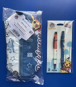 NEU Pokémon 2025 Worlds Pokemon Center Exclusive Varsity Pencil Case and Pen Set - Bild 1 von 8