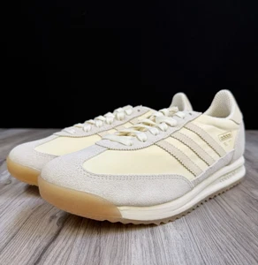 adidas SL 72 RS Retro Sneakers Off White Cream Beige Mens Size 11 NEW - Picture 1 of 13
