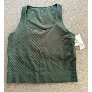 DSG | Women's Wilder Green Long Line Momentum Seamless Crop Top | NWT | Medium - Picture 1 of 3