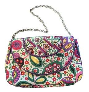 Vera Bradley Viva La Vera Convertible Cadena Bolso de Hombro Cartera / Bolso sin asas - Imagen 1 de 8