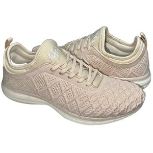 NWT APL TechLoom Phantom Beach Ivory Knit Athletic Running Shoe Sneaker Size 9.5 - Picture 1 of 11