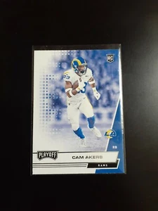 CAM AKERS .. CARTA ROOKIE PLAYOFF 2020.. NUMERO 225.. LA RAMS.. PANINI  - Foto 1 di 3