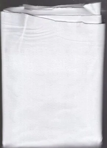 1/2 yard stretch velvet white 90% polyester 10% spandex 62" wide fabric - Picture 1 of 1