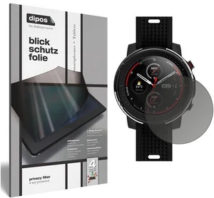 Pellicola per Huami Amazfit Stratos 3 Prottetiva Protezione Vista 4 modi dipos - Zdjęcie 1 z 4