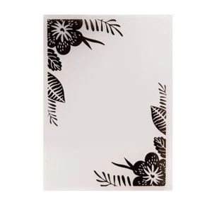 Carpetas de plástico en relieve plantillas de flores álbum marco decoración álbum de recortes artesanía - Imagen 1 de 7