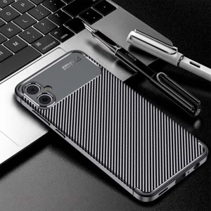 Étui ARMOUR pour Samsung Galaxy A05 fibre de carbone silicone antichoc - Photo 1 sur 14