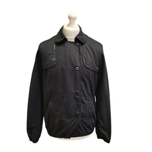DC Shoes Skater Jacket Emerald Coast Black Button-up Casual Cotton L eu 54 - Picture 1 of 7