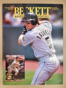 Beckett Baseball Card Monthly Magazine Jeff Bagwell September 1994 Issue #114