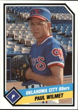 1989 Oklahoma City 89ers CMC #9 Paul Wilmet