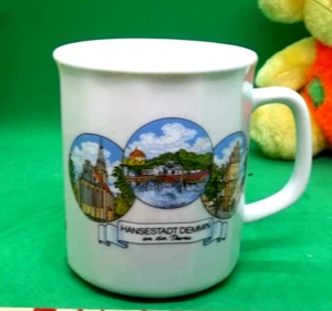 Taza/taza/taza de colección /## Hansesestadt Demmin an der Peene - olla de café - Imagen 1 de 3