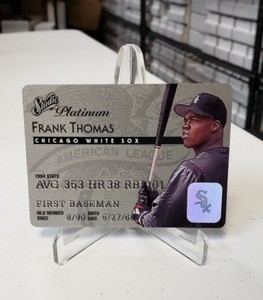 1995 Studio Platinum Series #1 Frank Thomas KCC